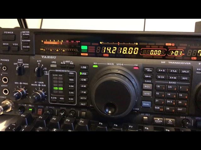 K6ZA & G3VM using ACOM 1200s & UltraBeam & FT-1000MP