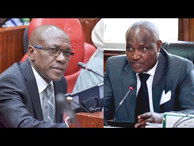 "WHAT ARE YOU TELLING US?" NO NONSENSE BONY KHALWALE SLAPS CS MBADI WITH TOUGH QUESTIONS