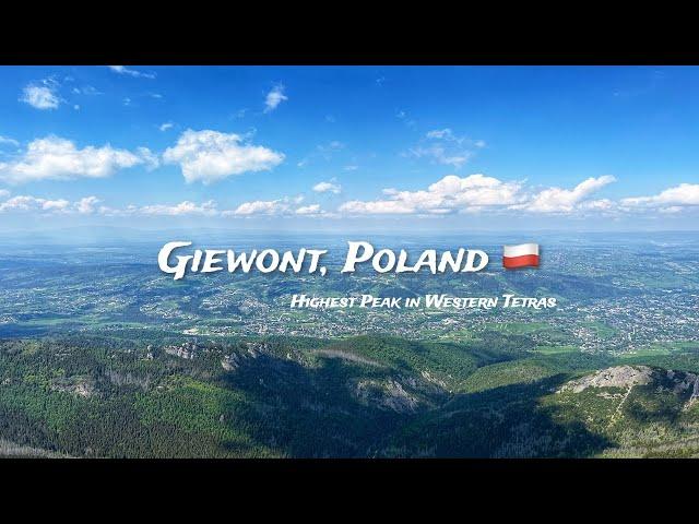 Our hiking journey from Zakopane to Giewont Mountain, Highest peak in Western Tetras | Poland | 4K