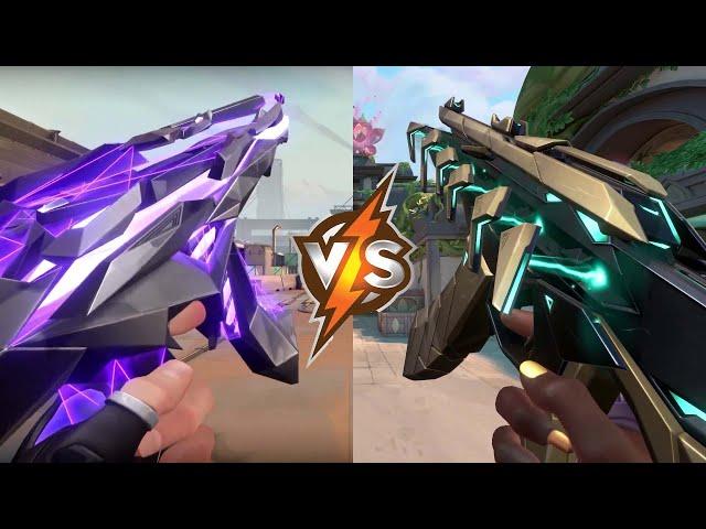 Singularity Vandal VS Araxys Vandal | Valorant Best Vandal Skins