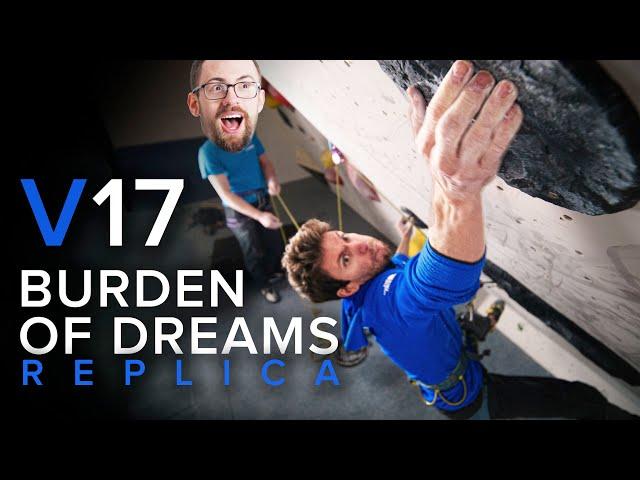 9b+ climber tries V17 boulder for the first time