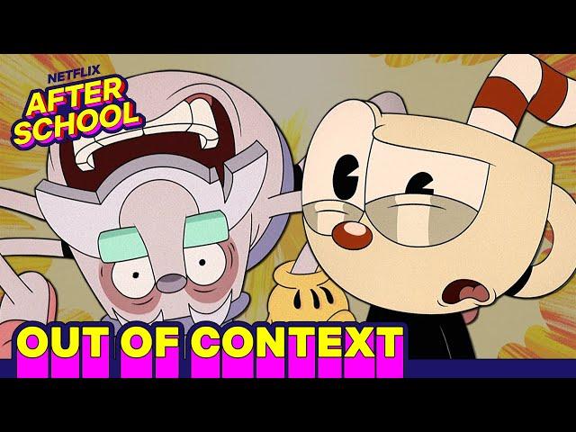 Cuphead Moments With NO CONTEXT for Over 6 MinutesCuphead | Netflix After School