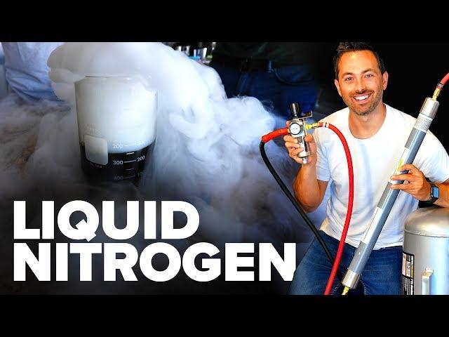 Making Liquid Nitrogen From Scratch!