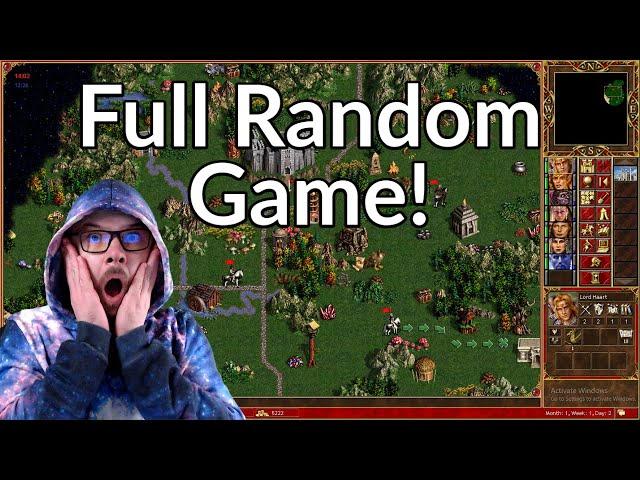 Full Random Jebus Cross Game! || Heroes 3 Fortress Gameplay || Jebus Cross || Alex_The_Magician