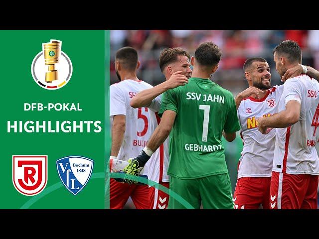 Matchwinner Ballas, shock for Bochum | Jahn Regensburg vs. VfL Bochum 1-0 | Highlights | DFB-Pokal