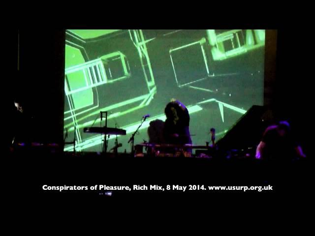 Sitar, Daf, Toys, Electronics. "Conspirators of Pleasure" at Rich Mix, Usurp Chance Tour