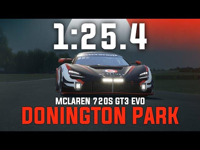 Donington Park 1:25.4 - Mclaren 720S GT3 EVO - GO Setups | ACC 1.10.2