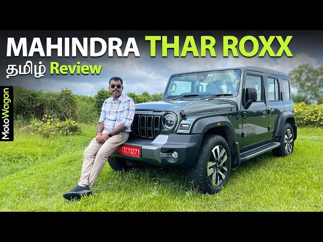 Mahindra Thar Roxx - Full Tamil Review | Tamil Car Review | MotoWagon.