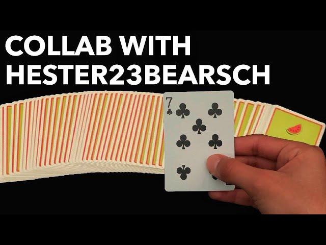 INCREDIBLE CARD TRICK (Hester23BearsCH)