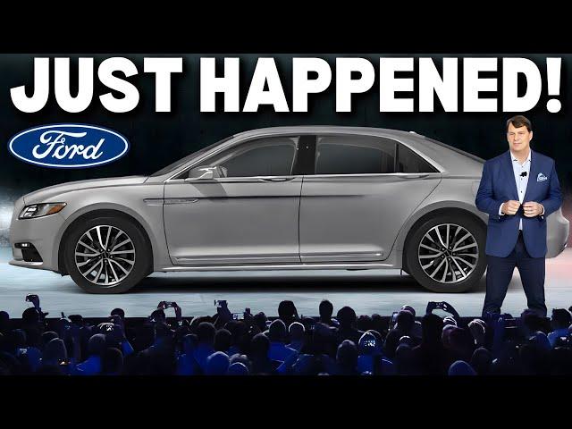 Ford Reveals A Luxury Car & SHOCKS The Entire Car Industry! | Return Of The Lincoln Continental!