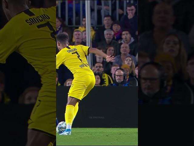 Sancho INCREDIBLE Goal vs BARCELONA 