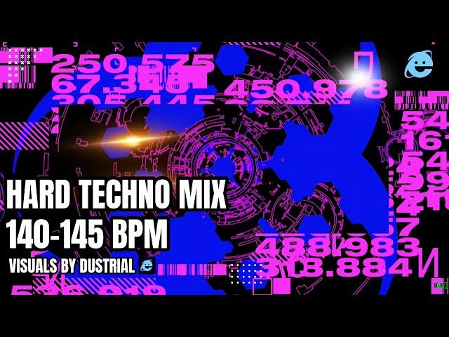 VECTOR | HARD TECHNO MIX 140-145 BPM | VISUALS BY @dustrial Ctrl Alt Design for @dustrial