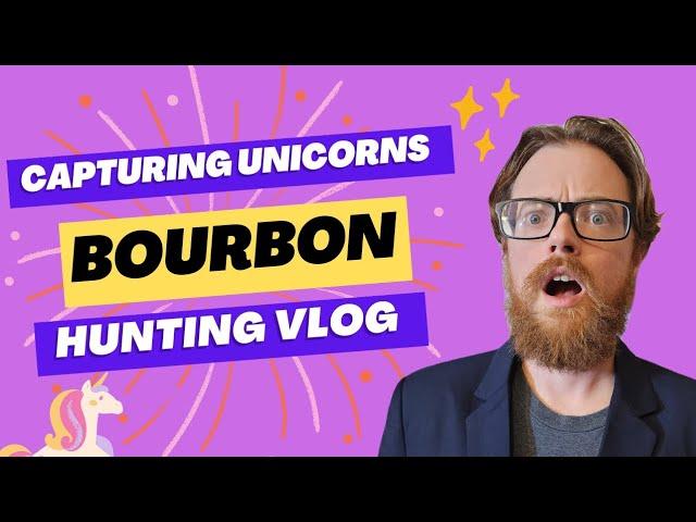 Unicorn Captured! Bourbon hunting Vlog! #bourbon #happyhour #whiskey #whiskeytube