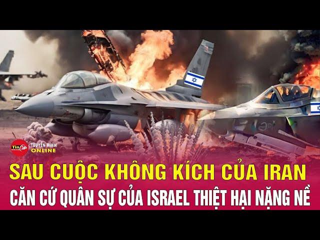 Cập nhật tình hình xung đột Trung Đông 4/10: Hé lộ thiệt hại ở căn cứ Israel trúng tên lửa Iran