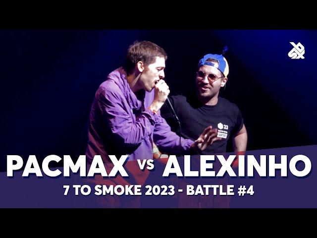 PACMax  vs Alexinho  | GRAND BEATBOX BATTLE 2023: 7 TO SMOKE | Battle 4