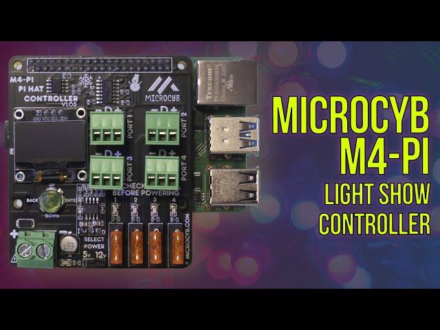 Microcyb M4-Pi Pixel Controller - Complete Overview and How-To