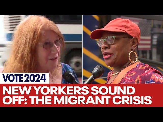 NYC voters on the 2024 election: Immigration and the migrant crisis