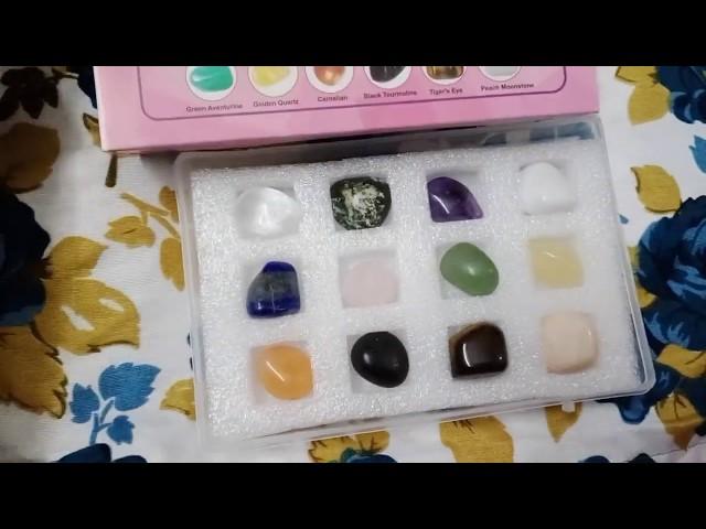 #AmazonReview : 12 Tumble Stone Set by Reiki Crystal Products #healingcrystals #reviewrgirl #review