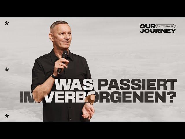Ist das Verborgene eigentlich immer etwas negatives? | Peter Wenz | Gospel Forum