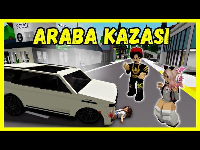 ECE'YE ARABA ÇARPTI️AYŞEM ECE ARIARIGİLLERROBLOX BROOKHAVENRP