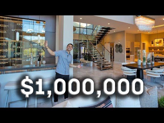 What $1,000,000 buys you in Las Vegas! | Luxury Home Tour