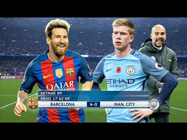 The Day Lionel Messi Had No Mercy and Destroyed Pep Guardiola and Kevin de Bruyne