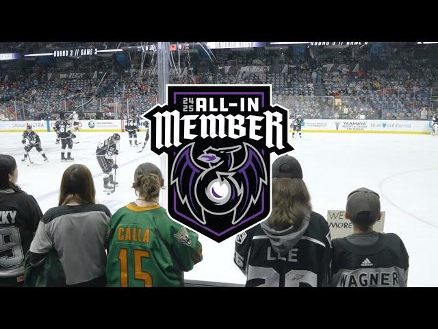 Become an ALL-IN Member for the 2024-25 Season!