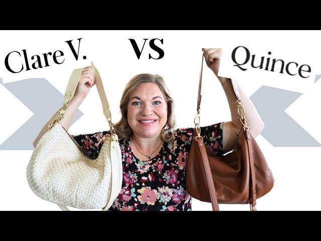 Clare V. VS Quince Leather Bag Comparison