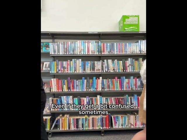 Narrator Trend #library #booktok