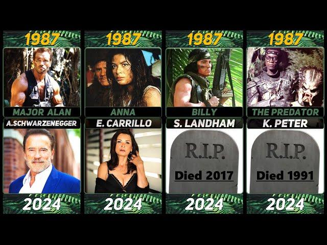 What happened to the actors of the 1987 movie Predator 37 years later?! 2024