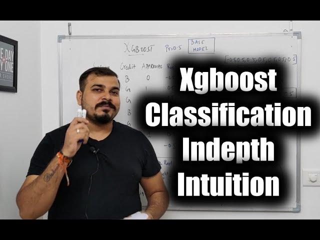 Xgboost Classification Indepth Maths Intuition- Machine Learning Algorithms