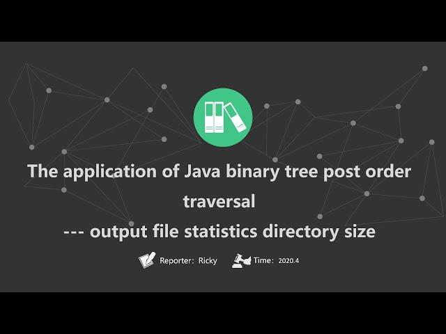 Java2020| post order with example| traversal in tree