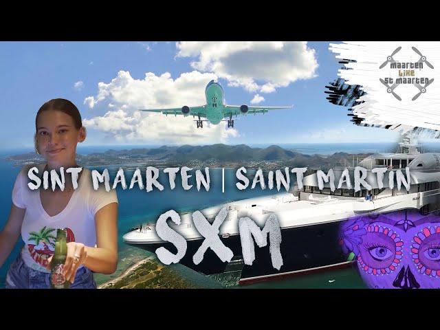 A Caribbean island like no other: St Maarten | St Martin | SXM !!! BEST ISLAND VIDEO 2023