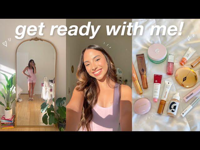 a grwm that feels like we're on facetime  makeup, life updates, q+a!