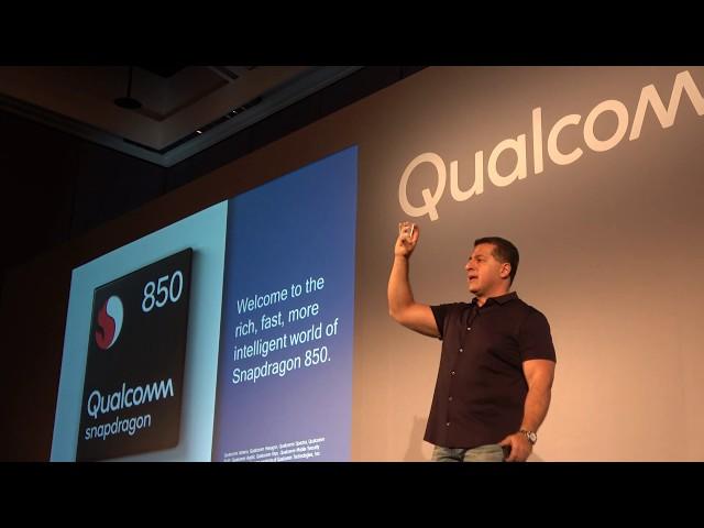 Qualcomm Press Conference at Computex 2018