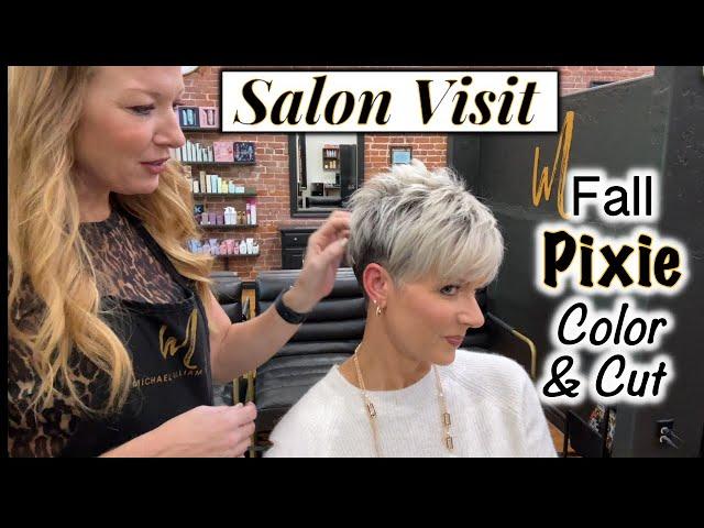 Salon Visit | Fall Pixie Color & Detailed Cut Instructions