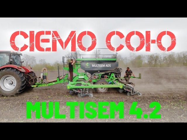 ПОСІЯЛИ СОЮ новою сівалкою MULTISEM 4,2  WE HAVE SEEDED THE NEW MULTISEM 4.2 Duster