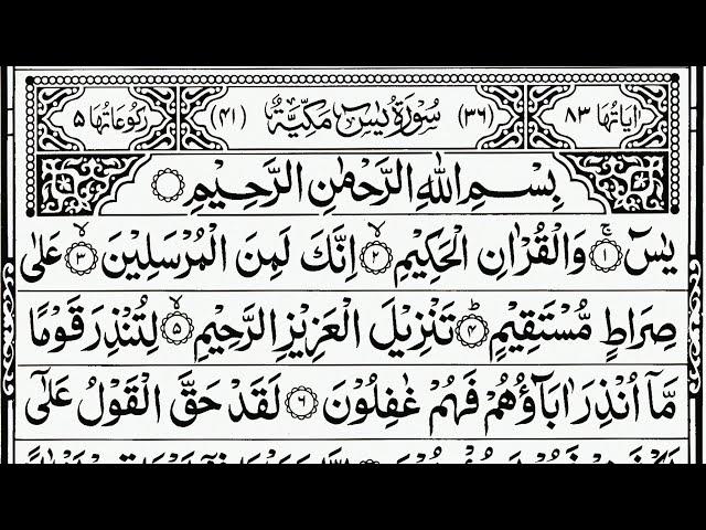 Surah Yaseen | Yasin Dua | Episode 448| Daily Quran Tilawat Surah Yasin Surah Rahman Full HD Complet