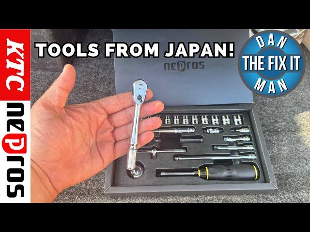 THEY SENT ME THIS 1/4" SOCKET SET THANKS TO YOUR COMMENTS ON MY LAST TOOL HAUL VIDEO! NEPROS - JAPAN