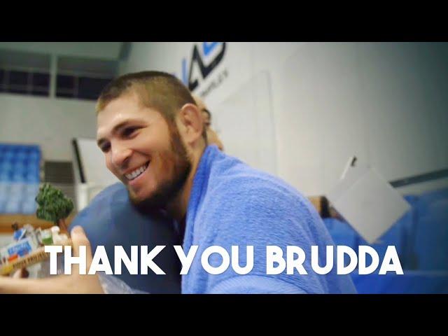 Khabib gets a well donation from Bilal Muhammad!