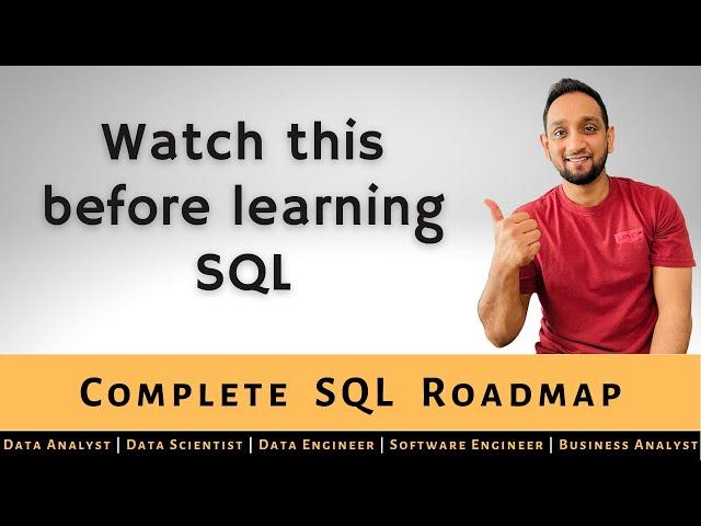 How to learn SQL for free | Roadmap to learning SQL