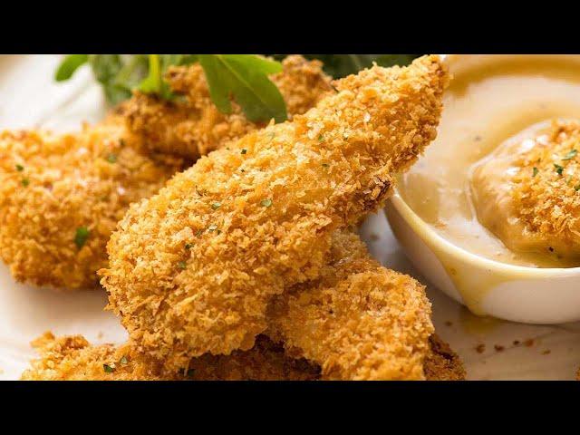 Crunchy Baked Chicken Tenders