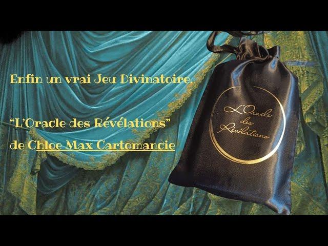 Un vrai jeu de Divination "L'Oracle des Révélations"  créé par Chloé Max Cartomancie 