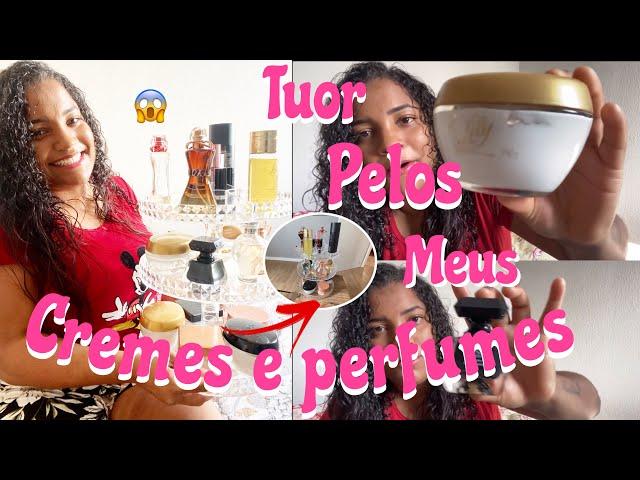 TOUR PELOS MEUS PERFUMES e HIDRATANTES MAIS CAROS || mostrei tudo 