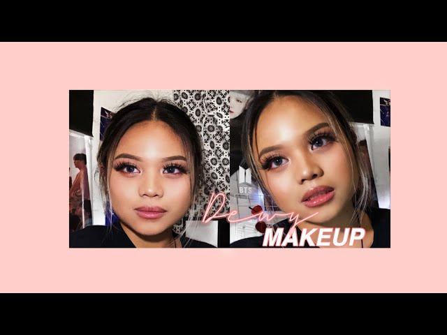 dewy makeup tutorial