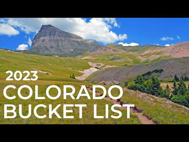 COLORADO BUCKET LIST: Epic Things to Do in Colorado in 2023 | Destinations to Add to Your List