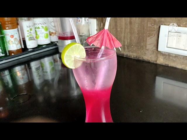 Strawberry Pop Soda mocktail