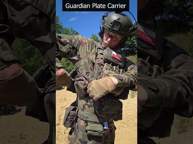 Guardian Plate Carrier, military setup PL Woodland wz. 93