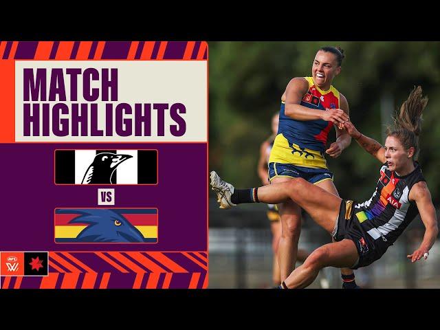 Collingwood v Adelaide Crows Highlights | Week Eight, 2024 | AFLW