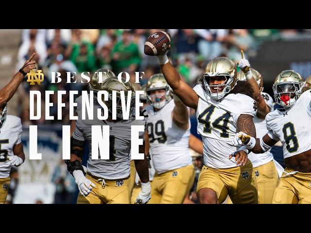 We're Ready to DOMINATE the Trenches This Fall | Notre Dame Football